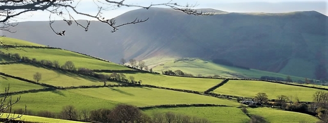 Een landschap in Wales tijdens motorvakantiereis van Motour