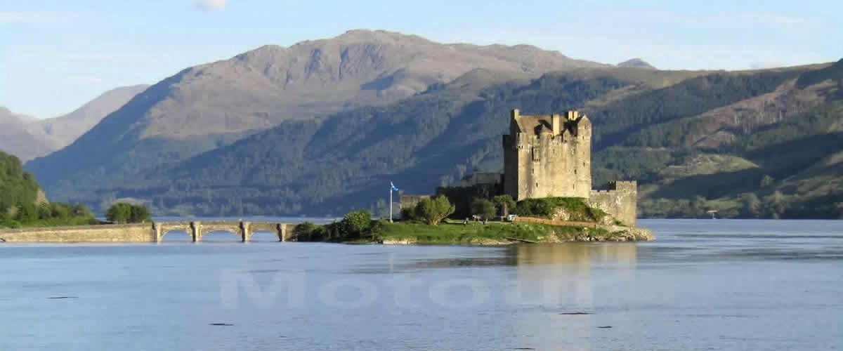 kasteel Eilean Donan Schotland